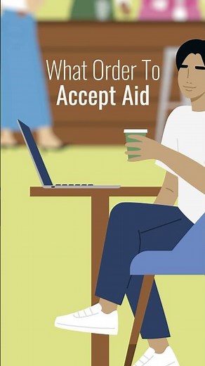 What Order To Accept Aid #FinancialAid #StudentAid #CollegeAdvice