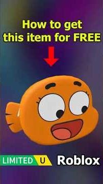 FREE UGC LIMITED - HOW TO GET UGC Darwin Backpack in Cartoon Network #roblox #freeugc #ugc