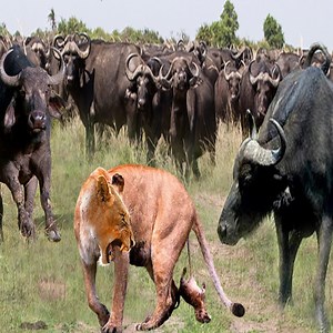 2M views · 28K reactions | Crazy Buffalo Chase And Kill Lion Cubs With The Mother Lion's Helplessness - Lion Vs Buffalo Wild Animals | Loving Hamsters | Facebook