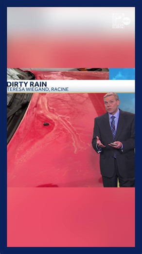 Why was the rain dirty? WeatherWatch 12 Chief Meteorologist Mark Baden explains: | WISN 12 NEWS
