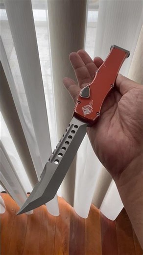Microtech Halo 6 Orange Hellhound #microtechknives #edc #edccommunity #knifecommunity #viralshorts
