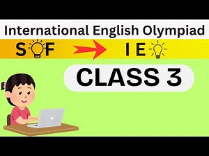 International English Olympiad (SOF) | Sample Paper for Class 3