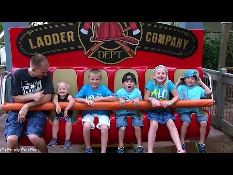 Baby Michael's First BIG BOY RIDE at Silver Dollar City