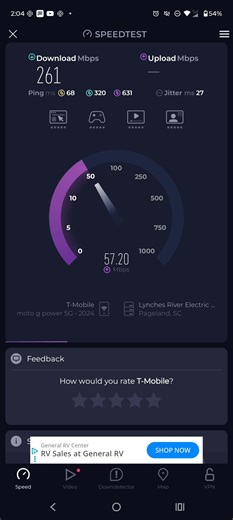 T-Mobile Home Internet Speed Test