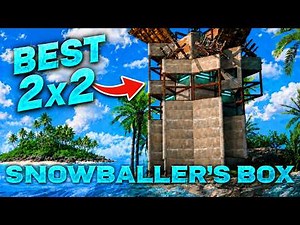 Snowballer's Box • Best 2x2 Base • Best Rust Snowball Base • 2x2 Chasebox • Rust Base Build Tutorial