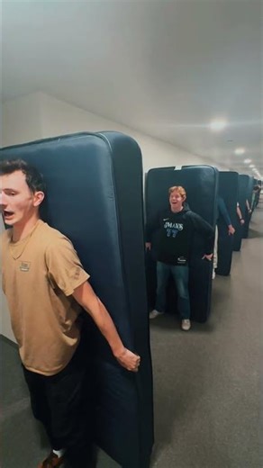 Student recreate domino IRL! #viral