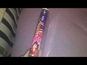 My Aladdin Movie VHS Collection