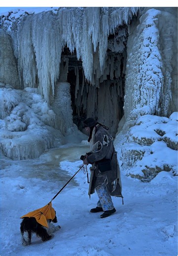 I take you to the Frozen 🥶 Waterfall and teach you how to fix your car 🚙