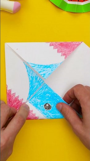 Craft Your Own Baby Shark Toy! 🦈💙 Fun Paper DIY for Kids!