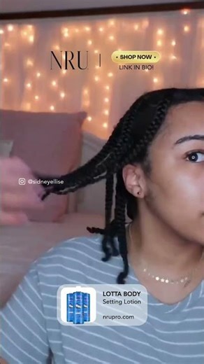 Peachy Perfect Curls 🍑 | Lotta Body Setting Lotion