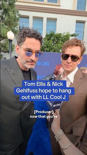 We’re requesting an invite when Tom Ellis, Nick Gehlfuss, and LL Cool J hang out in NYC! 💌 #ciacbs