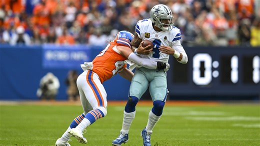 Broncos on historic start: Defense has NFL-best 36 sacks, offense allowed NFL-best 8 sacks