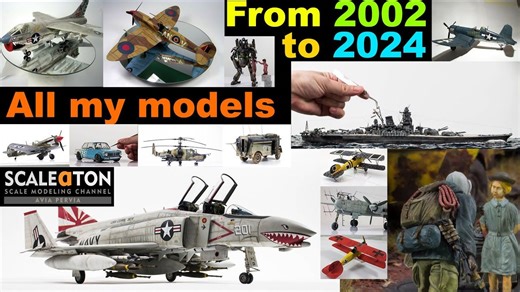 Scale-a-ton：我的模型旅程 2002 to 2024