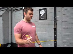 Banded Shoulder External Rotation | Exercise Demo | Empower Resistance Bands