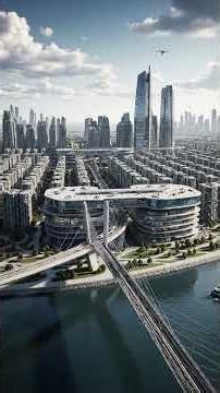 Futuristic Urban Landscape Design