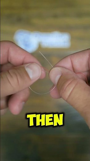 Double Uni Knot 🎣 One of the Best Line-to-Line Connections 🤯 #reactiontackle #fishing