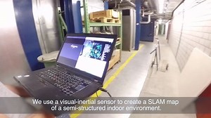 基于视觉SLAM地图的拓扑建图和导航Topological Mapping and Navigation Based on Visual SLAM Maps