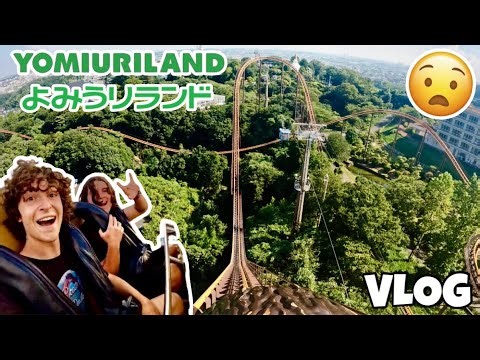 Riding Tokyo’s LARGEST Roller Coaster?! Yomiuriland - Inagi, Japan | VLOG [2025]