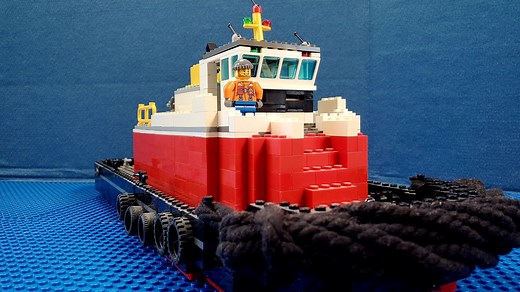 Here's the full LEGO TUG video you asked for...!🙏🏼💞⚓️ | The Professional Mariner