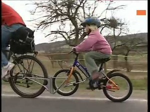 FollowMe Tandem système de remorquage pour vélo enfant