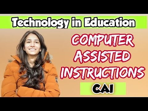 CAI | Computer Assisted Instruction | Technology in Education | UGC NET Education | SET | By Ravina