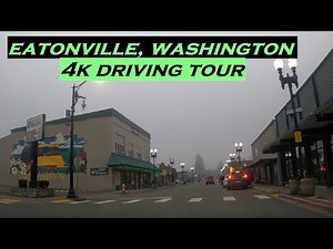 Eatonville, Washington | 4k Driving Tour | Dashcam