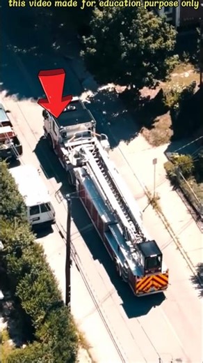 Why Tiller Fire Truck Doing Stunts? Shocking Reason Revealed 🚒🔥