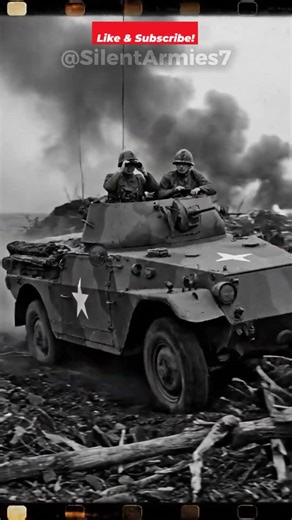 WWII Armored Recon Vehicle Exploring the Battlefield #shorts