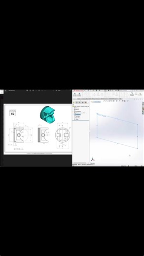 Learn Solidworks with exercises🙌 check out our free courses on Youtube #solidworklearn #catiav5 #catiav5r20 #catiav5design #modelmania #solidworks #solidworkstutorial #solidworksdesign #solidworks2018 #siemens #cad #engineering #designengineer #designengineering #autocad #autocadtutorial