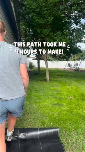 158K views · 8.5K reactions | This pathway took me 4 hours to make! Here is the 4 month update like so many asked for! Only thing I regret is the cheaper edging, so let’s fix that! Other than that it is holding up AMAZING! | Kristen Reasch DIY & Design | Facebook