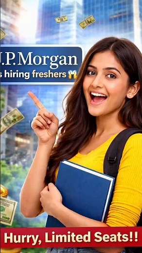 Dream Job Alert 🚨 JP Morgan Data Analyst Hiring 2026 | Don’t Miss This! #jobvacancy2026 #jobalert