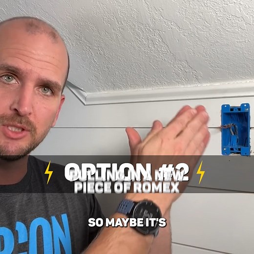835K views · 2.5K reactions | It is always a bummer when you think you have a nice quick outlet swap but come to find Super Short wires when removing the old outlet. I will walk you through 3 options to help get your project back on track. | Everyday Home Repairs | Facebook
