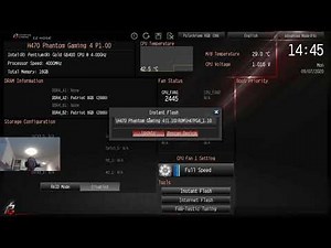 Bios Update AsRock H470 Phantom Gaming 4 motherboard, how to and why, get ready for 11th gen Intel
