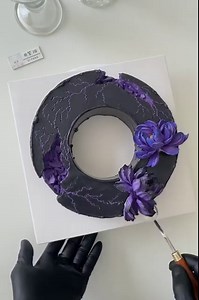 Making of this beautiful purple cake is so satisfying.😍 | Amazing World