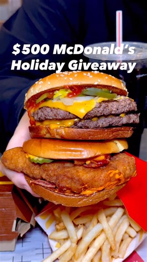 Food in Cleveland on Instagram: "❄️🍔 $500 @mcdonalds_neohio Arch Card® Giveaway! ❄️🍔 🎄 In celebration of the holiday season, McDonald’s of Northeast Ohio and I are teaming up to give one lucky winner a $500 Arch Card® (McDonald’s gift card) - imagine all of the McValue Meals you can grab with that! To enter ⬇️ 1. Follow @mcdonalds_neohio & @foodincleveland (we check!) 2. Like this post 3. Tag a friend you’ll be taking out to lunch (each tag is an extra entry) BONUS - Share this post on your S