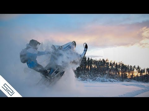 Deep Powder Riding - Snowmobile Video