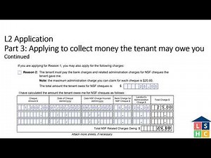 Landlord Learning Module: Form L2 based on N6
