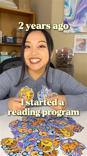 Over 200 people got a sticker for reading! 💕 #summerreading #bookreader