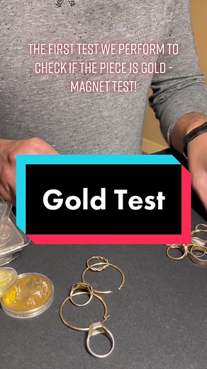 How to Test If Gold is Real - Magnet Test!