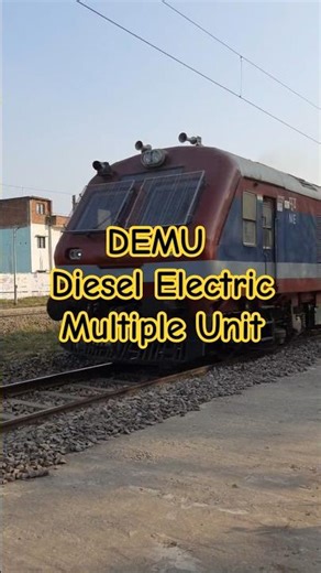 Diesel Electric Multiple Unit (DEMU) train