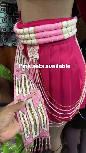 Pink zulu barbie sets available