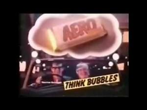 Aero Chocolate Bar advert from the eighties