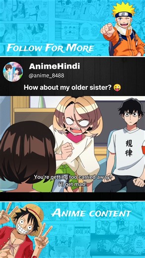 You're getting too carried away! 😆 || The Klutzy Class Monitor and the Girl || #anime #animeedit