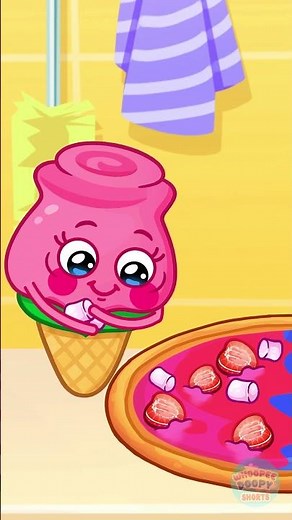 Pink vs Blue Pizza 🍕 A Funny Color Challenge Song for Kids #colorsong #cartoon