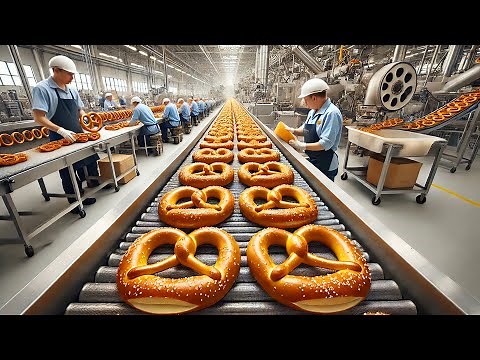 How Pretzels Are Made In Factory? Captain Discovery