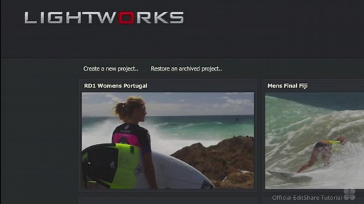 Lightworks官方教程