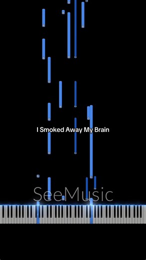 I Smoked Away My Brain by A$AP Rocky #easy #piano #tutorial