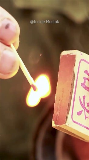 পানি ঢাললেই জ্বলবে আগুন! Magic Stone vs Water Experiment | Calcium Carbide Lamp #InsideMustak