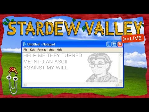 CLICK HERE to see if my computer explodes (Stardew Valley LIVE)