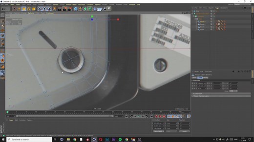 C4D硬表面教程 科幻武器建模案例 1-6集